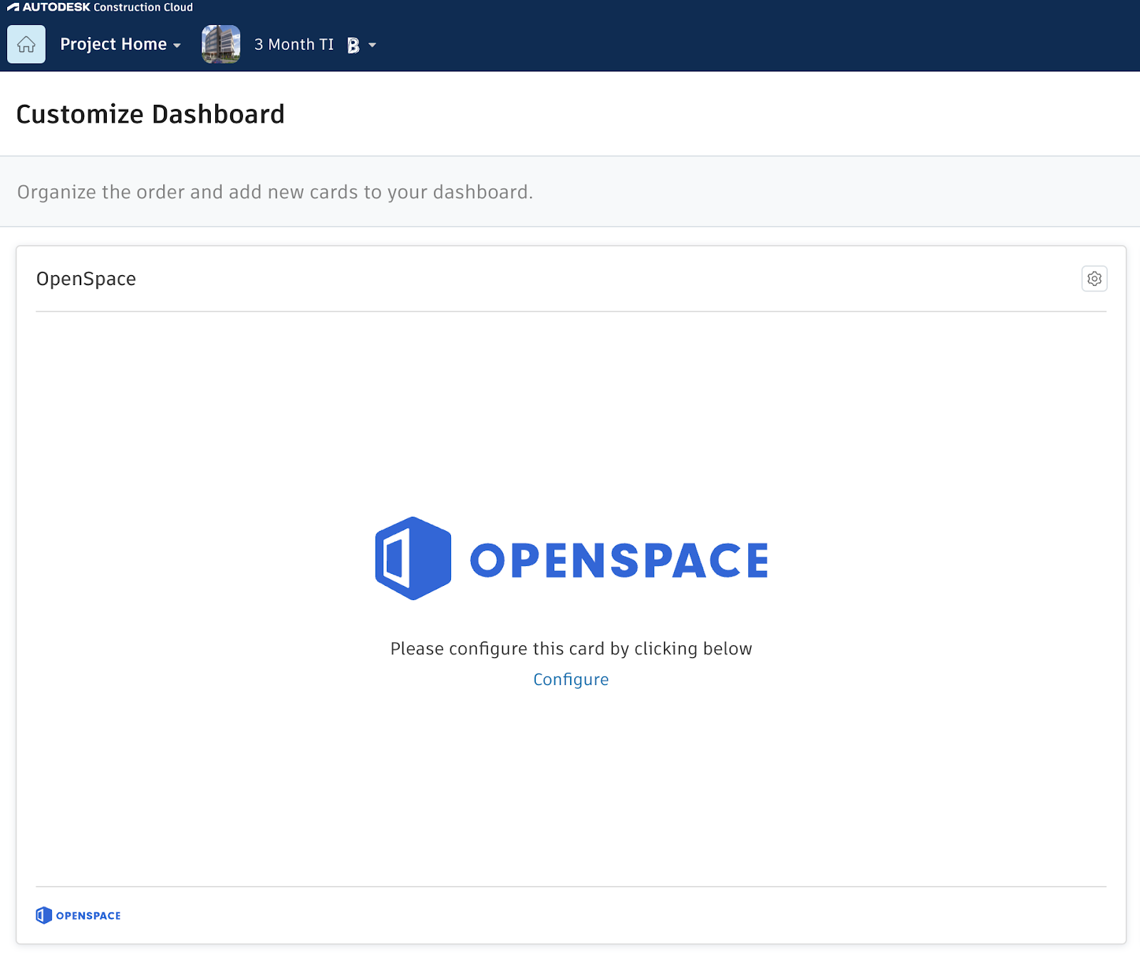 Bim 360 Partner Card Integration Openspace Help Center