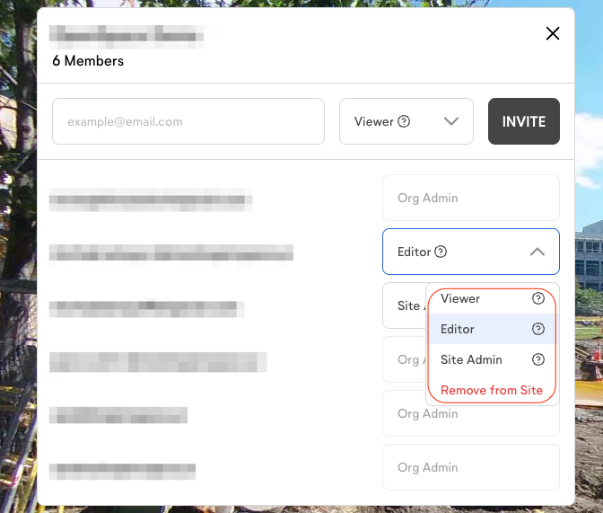メンバーの追加及び削除 – OpenSpace ヘルプセンター